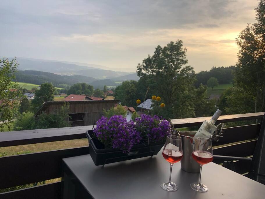 Apartment Taelerblick Maxi -Neu Modernisiert- Böbrach Dış mekan fotoğraf